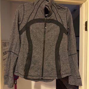 lululemon athletica Charcoal and Black Utility Jacket